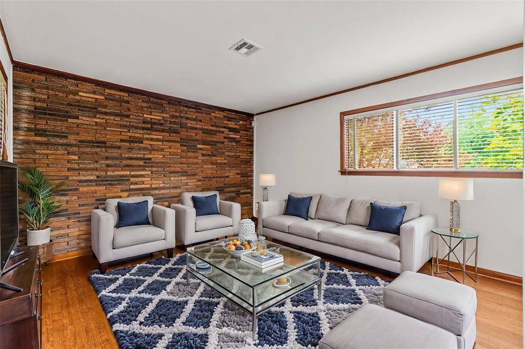 Virtual Staging of Living Room.
