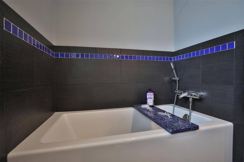 Who would not want to soak in this deeper than normal bathtub!