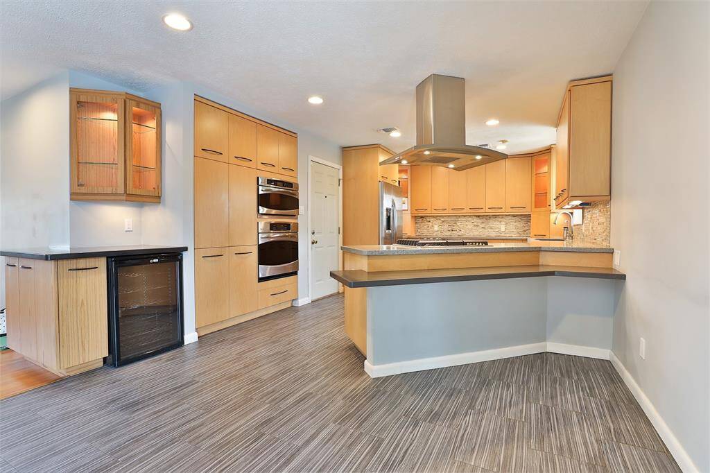 WOW!  This kitchen was the inspiration of the designer and seller!