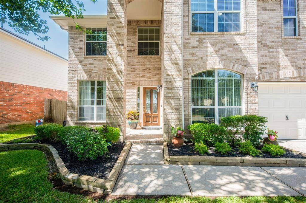 Welcome to 24723 Red Bluff trail! This home enjoys a nice landscaping.