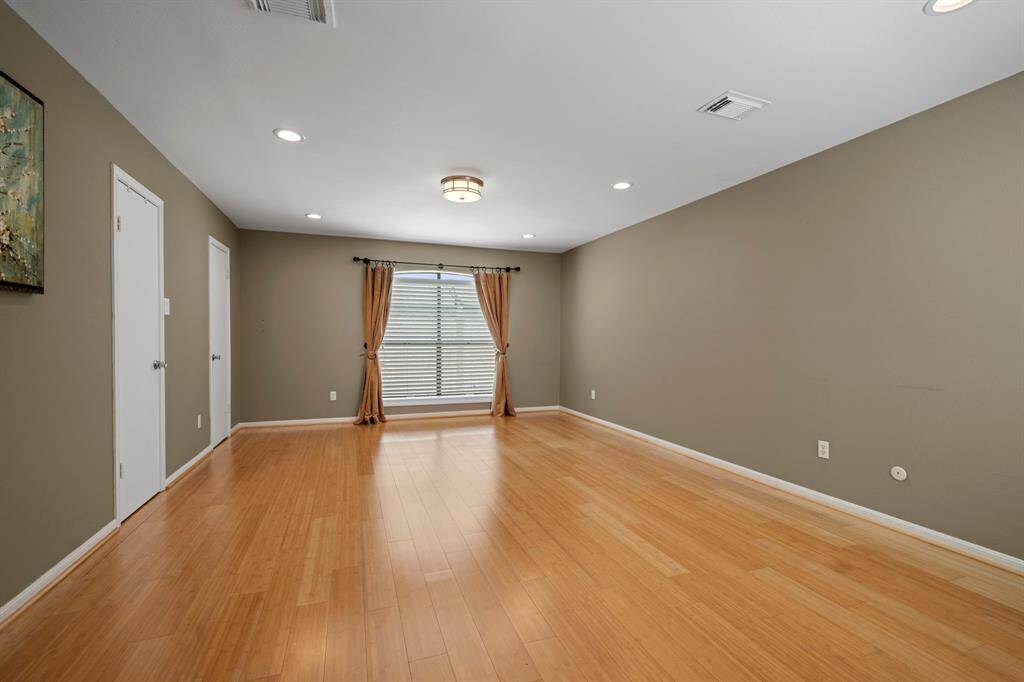 Primary Bedroom (Level 2) - Note that there is a window on two sides of the room for some great natural light.