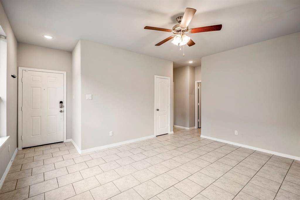 Coat Closet off the Living Room for added storage.