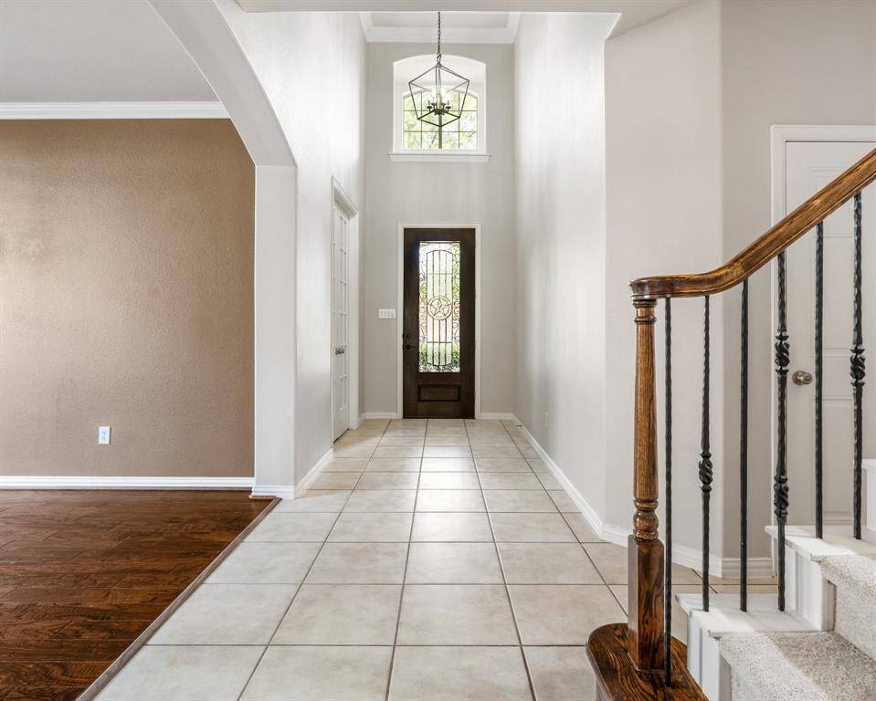 Another view of the entry way with the dining room on your left.