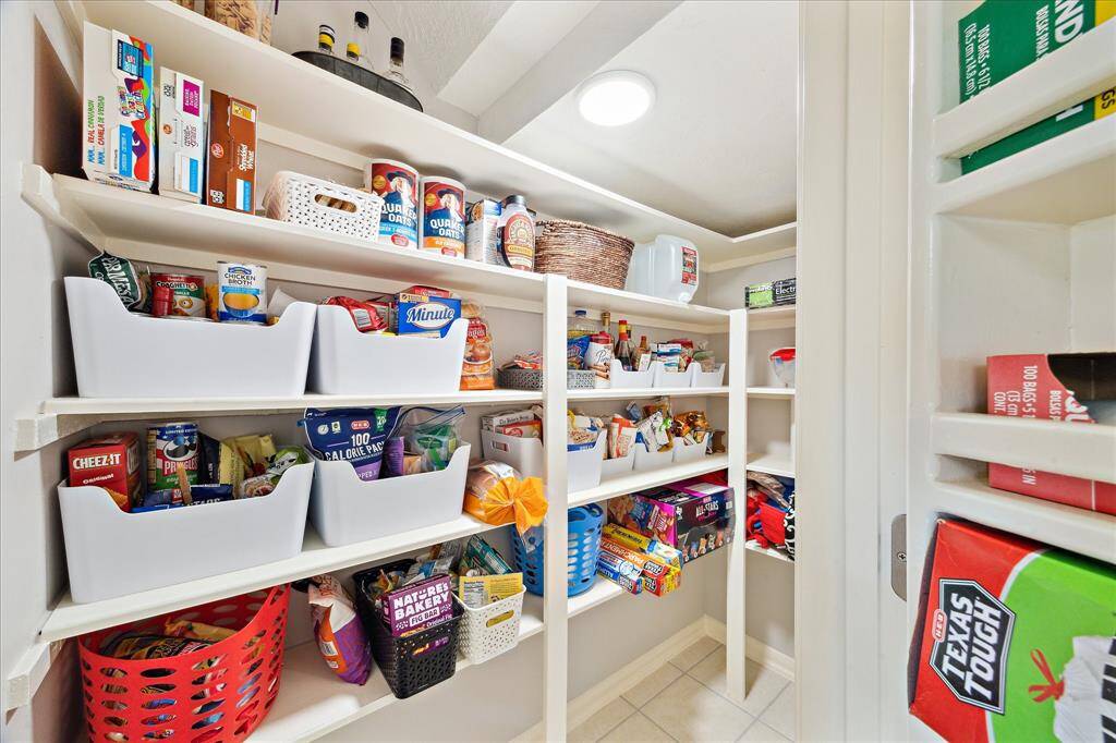 You'll love the kitchen's generous walk-in pantry.