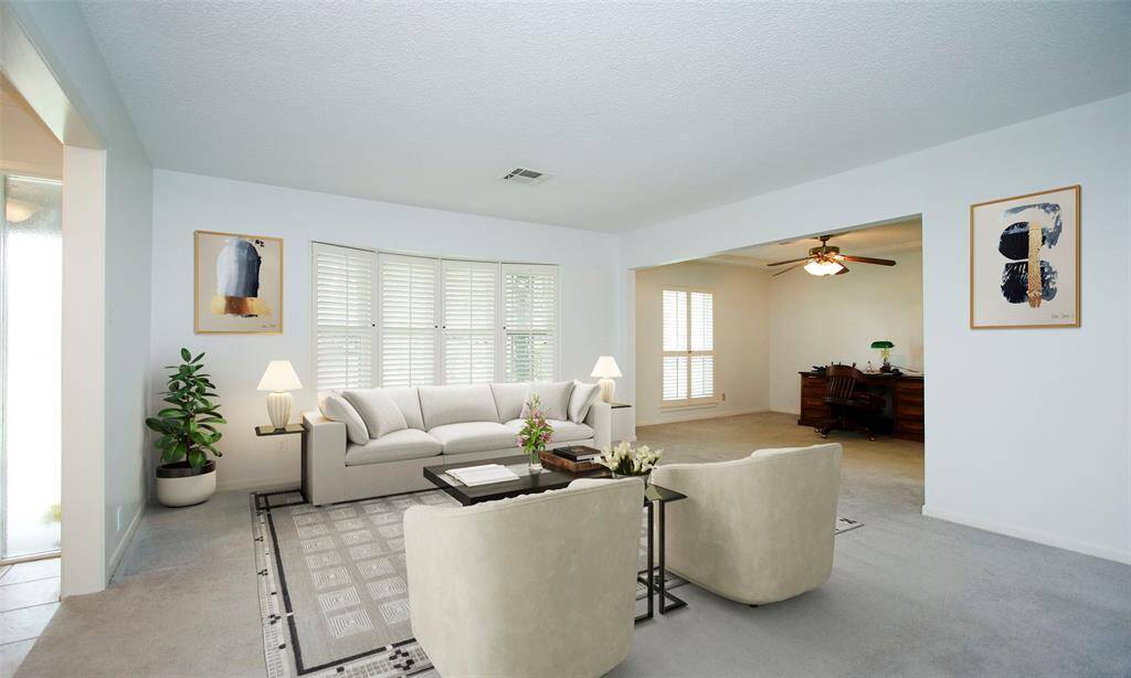 Virtually Staged - living room