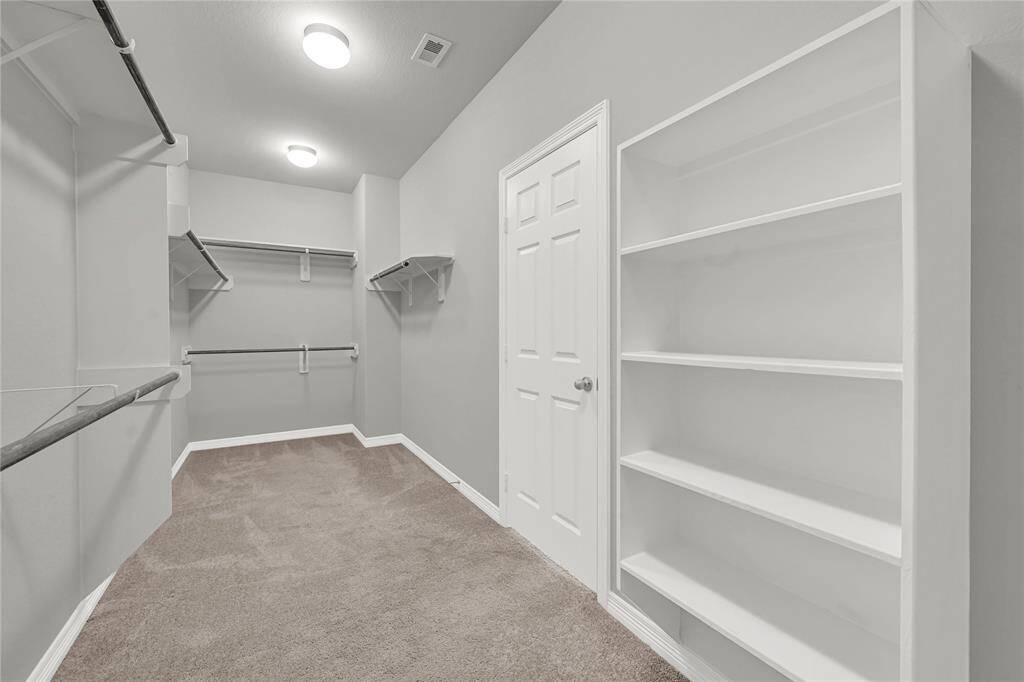 primary walk-in closet