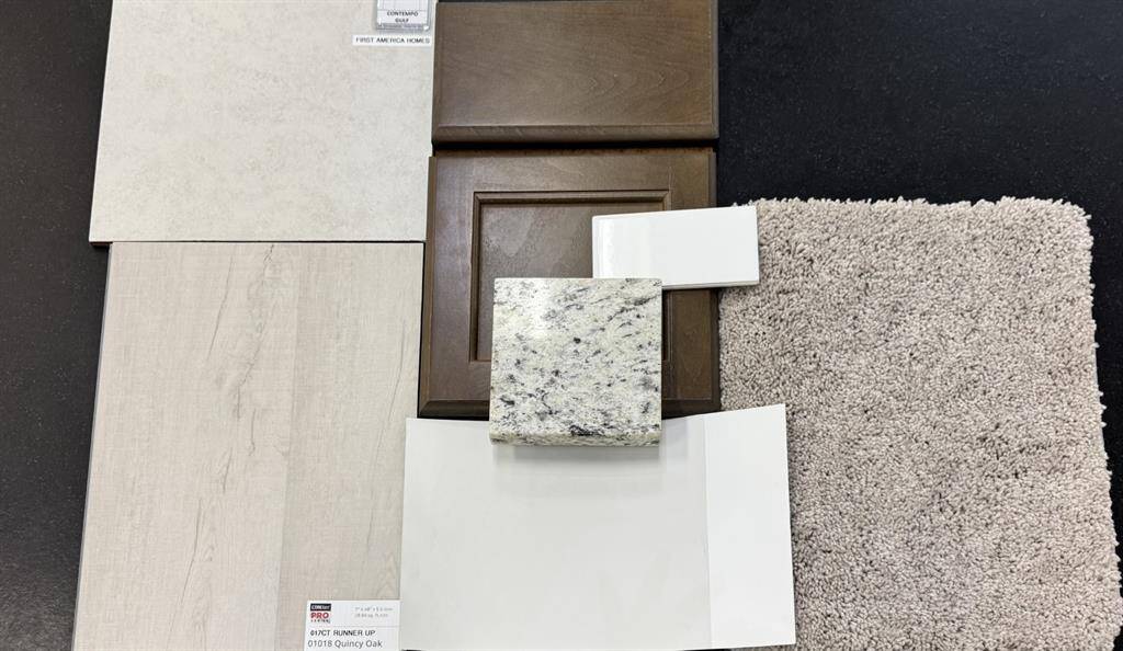 Final Interior Selections for 2734 Pheasant Hill Court