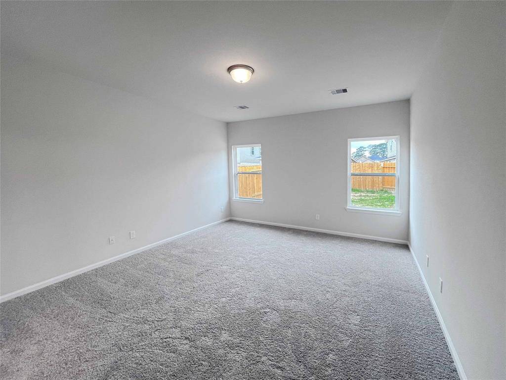 The Robin II- Primary Bedroom. Home under construction. Sample floor plan photo used for illustrative purposes only. Upgrades, selections options, windows and colors may vary.