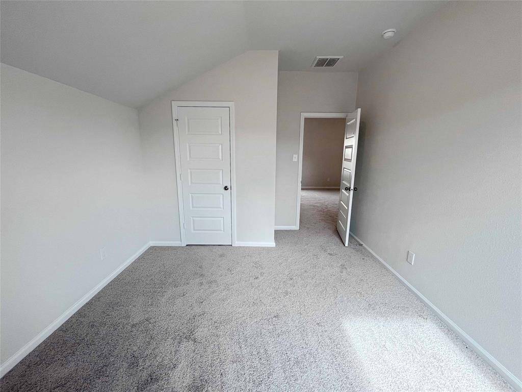 The Robin II- Secondary Bedroom 3. Home under construction. Sample floor plan photo used for illustrative purposes only. Upgrades, selections options, windows and colors may vary.
