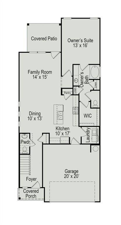 The Robin II- First Floor Plan