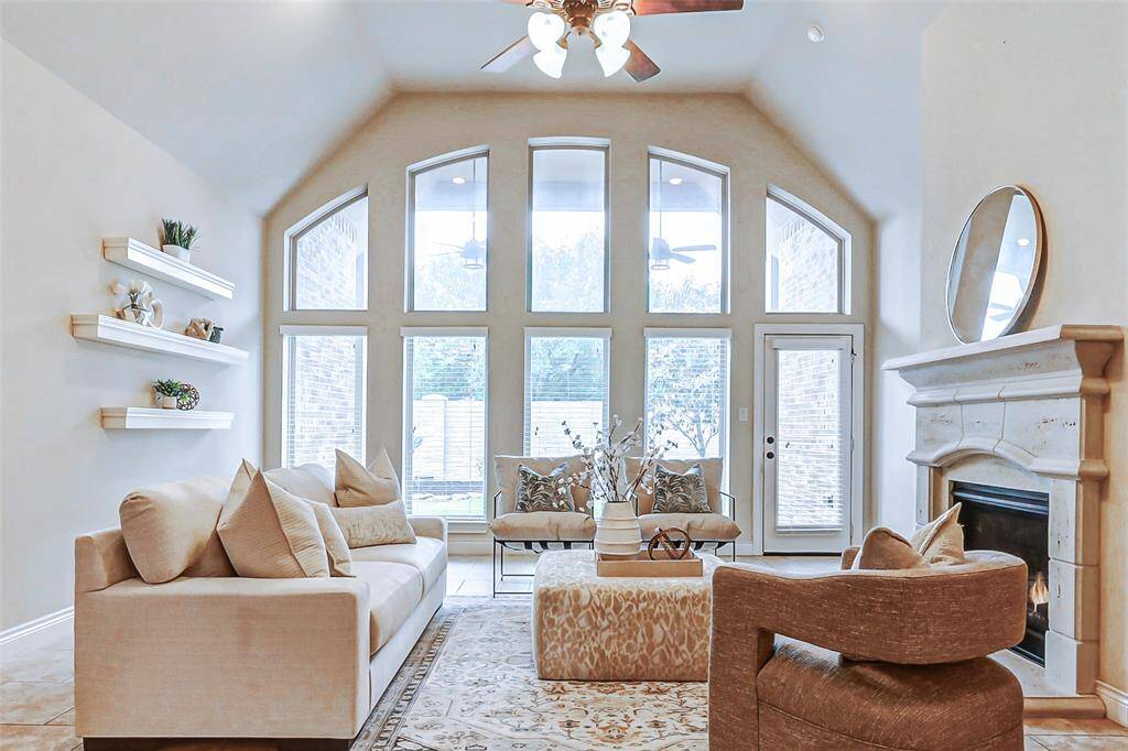 You and your guests will be wowed by this amazing wall of windows.