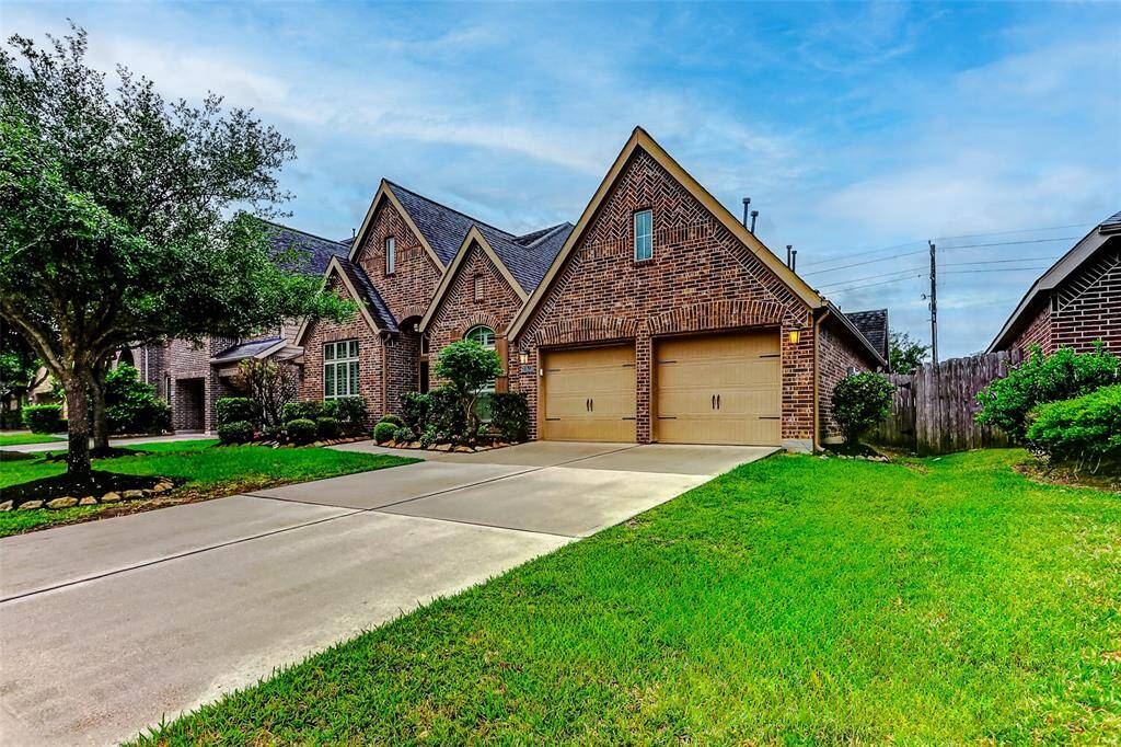 The 3-car garage is perfect for someone who needs extra storage. It includes upgraded lighting and electrical outlets for a workshop.