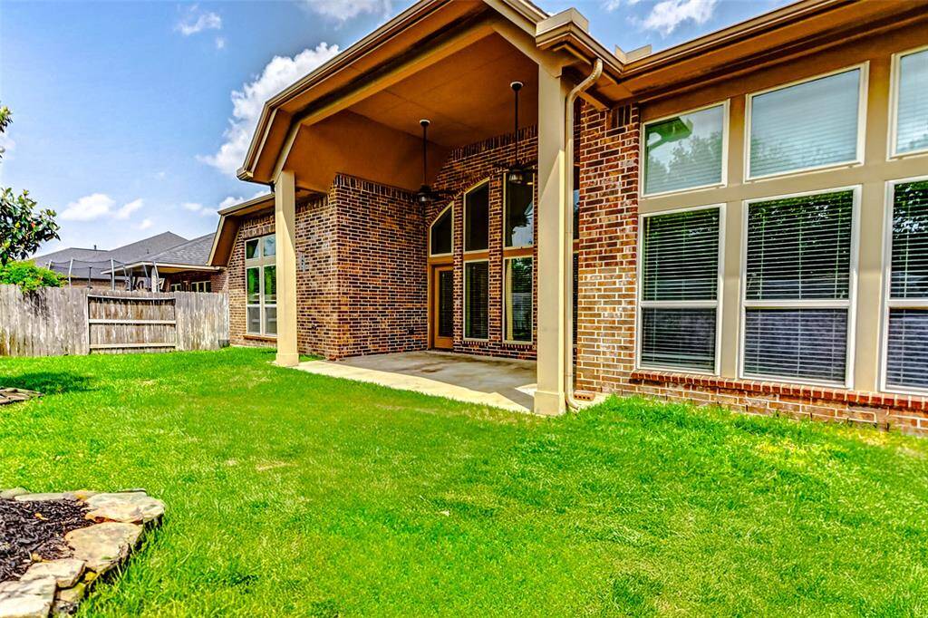 Enjoy the backyard with minimal upkeep.