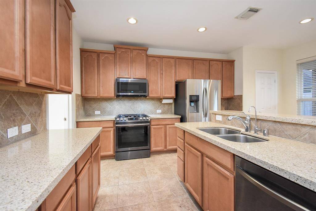 Plenty of counter space for easy cooking and entertaining.
