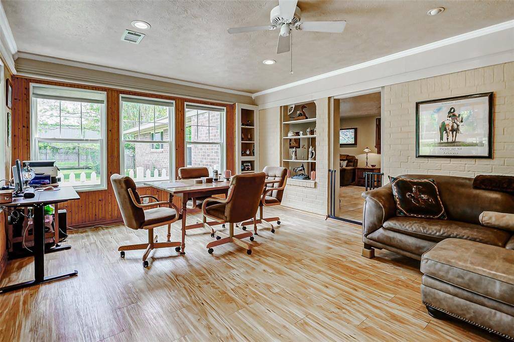 Another view of the many possible uses for this living space.