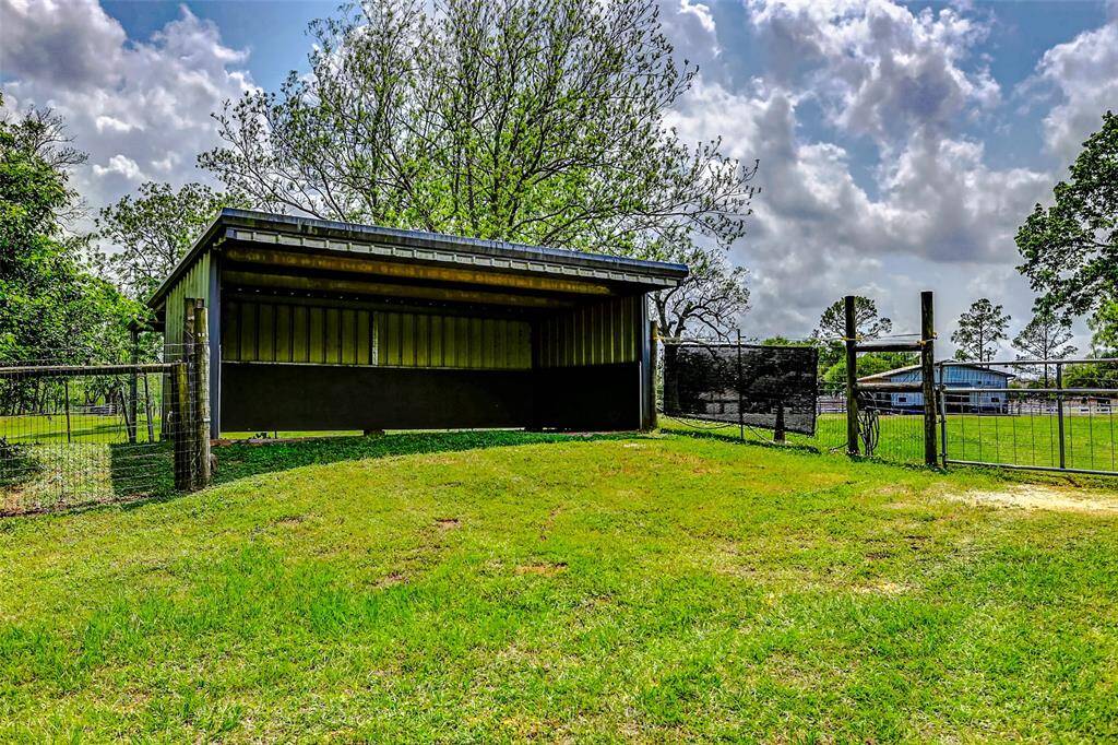Pasture horse shed building is 30'x24' and is also cross fenced.