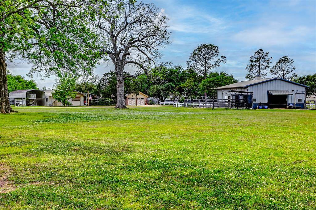 A view of all of the structures on the property for your use and enjoyment.