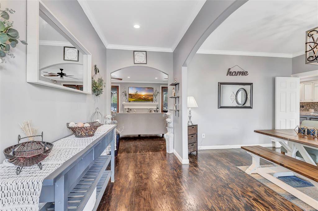 Entry with Wood Floors