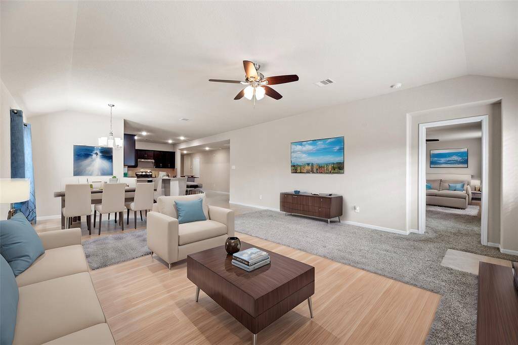 An open floorplan is fantastic for fostering a sense of togetherness and spaciousness in a home. It creates a fluidity between different areas, allowing for easy flow and communication between family members and guests.