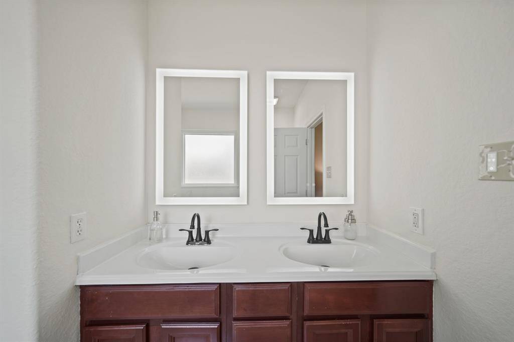 Included is plenty of storage space.