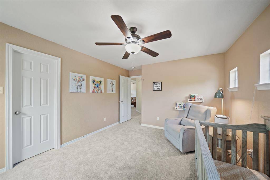 Included is a walk-in wardrobe storage closet.