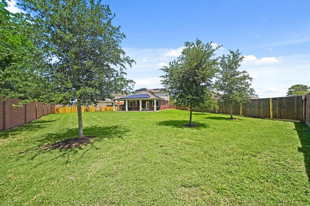 Thinking about a swimming pool? There's plenty of space for one in this amazing backyard.