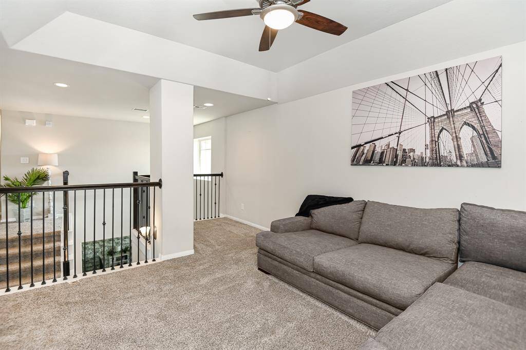 Upstairs gameroom