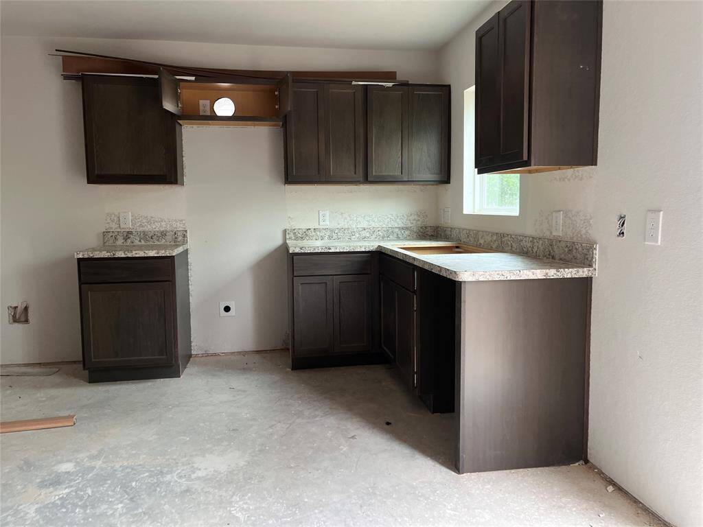 Kitchen- cabinet space, appliances will be included.