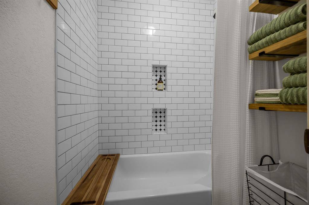 Guest Room tiled shower