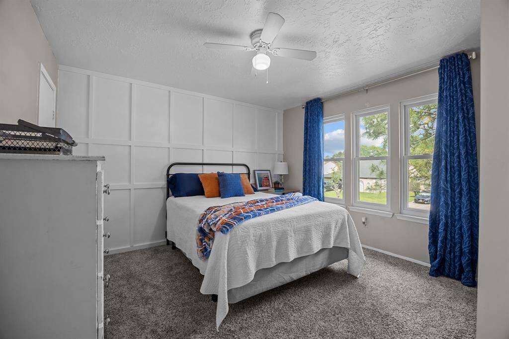 Secondary Bedroom big windows