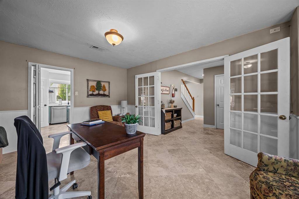 Formal Dining /Home Office French Doors
