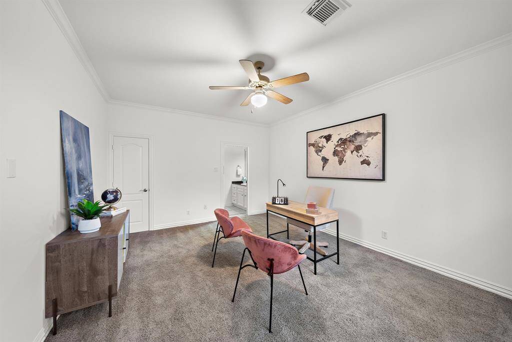 Bedroom #1 in massive and can fit a bed, sitting area, desk...whatever you need.