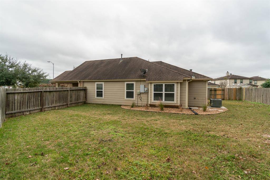 Plenty of room in the backyard for all your outdoor needs!