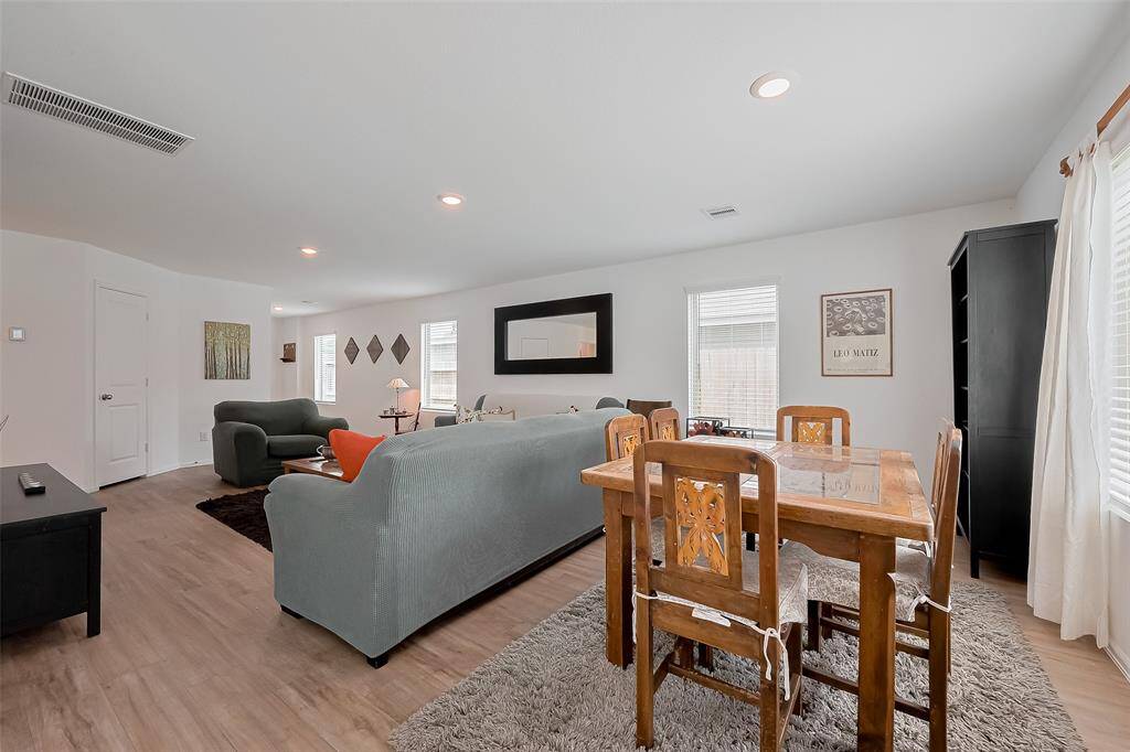 Seamless flow between the living and dining areas, perfect for modern open-concept living.