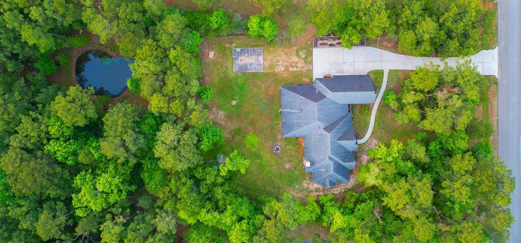 Enjoy nature at your own private pond.
