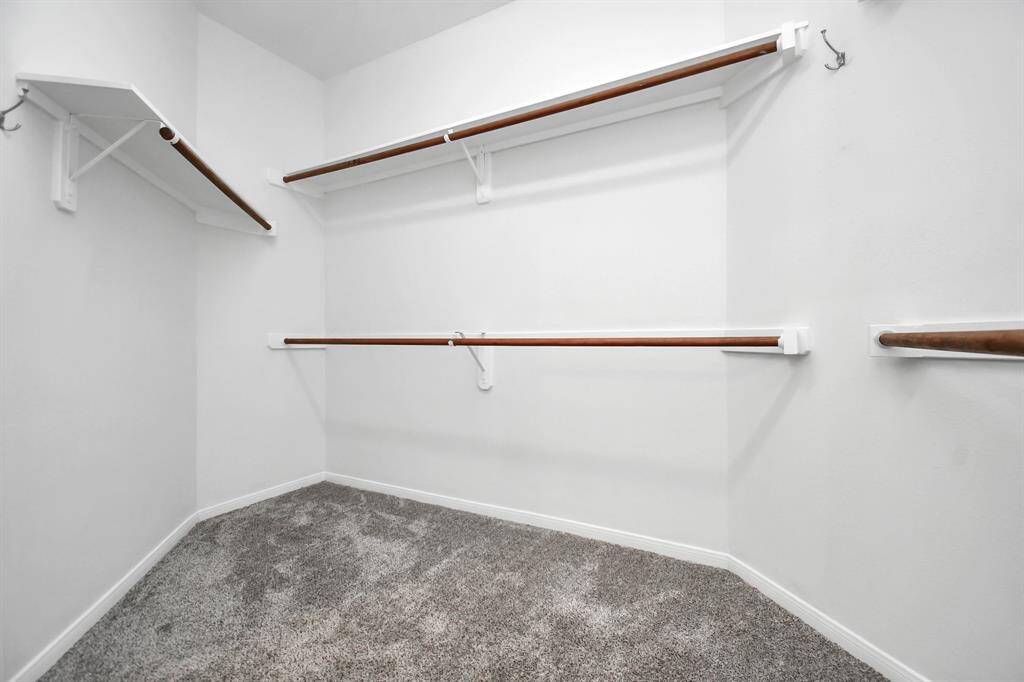 large primary closet