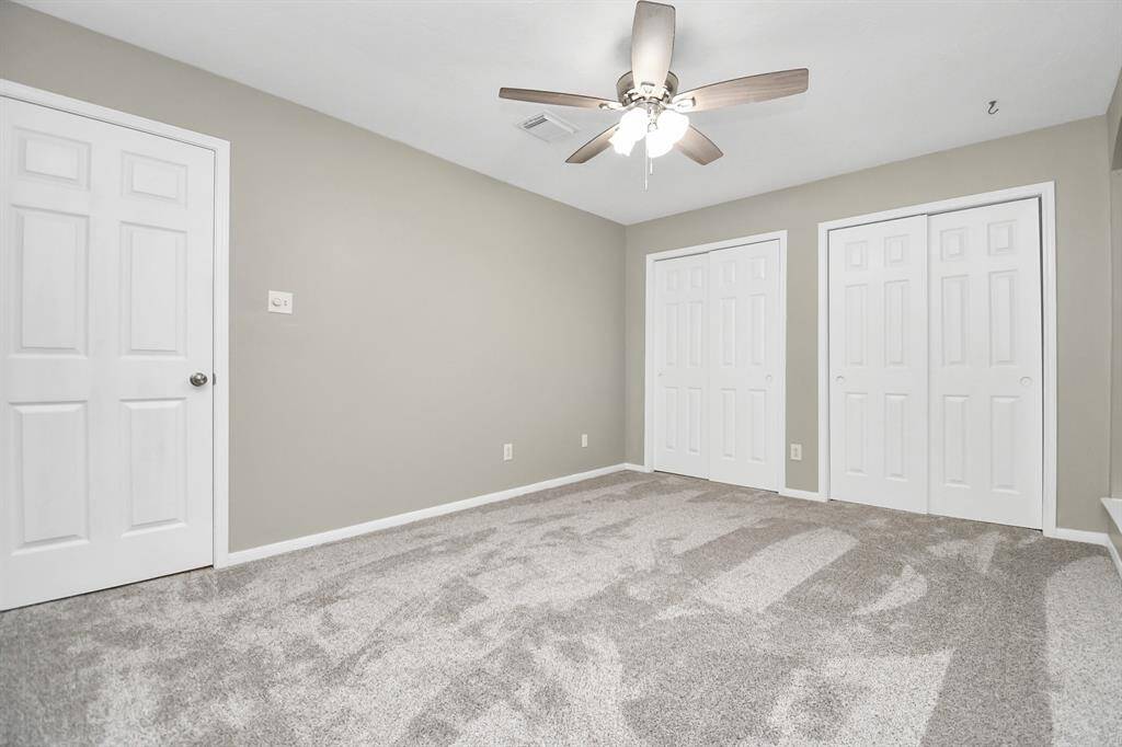 lots of closet space in every bedroom