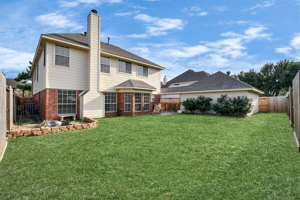open backyard
