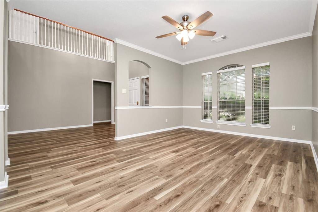 View from dining to living room