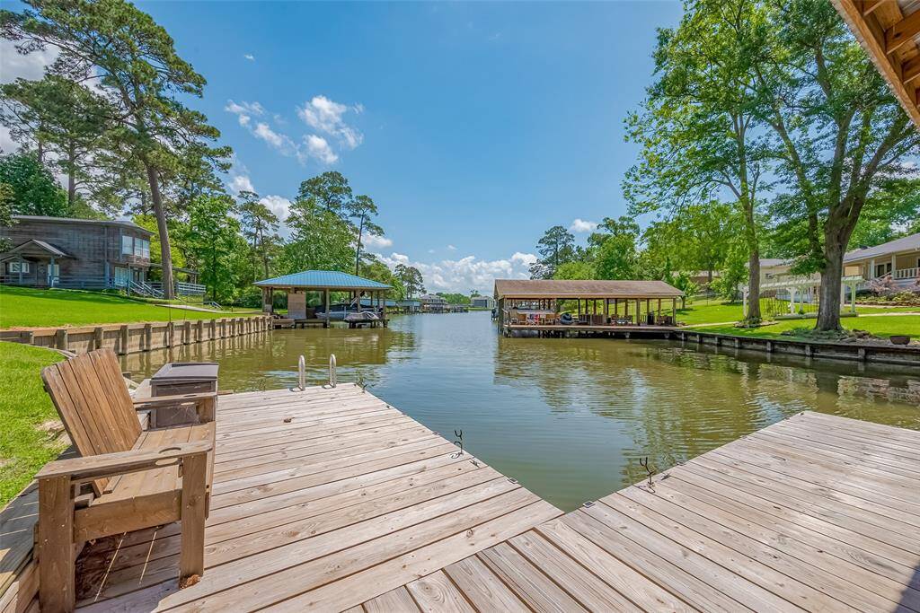 view from the dock