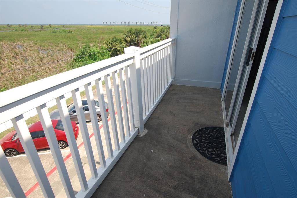 Back balcony with east views