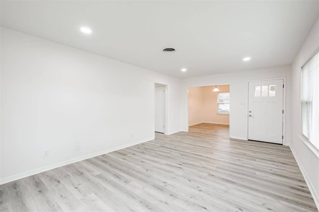 Front living area in front of home.