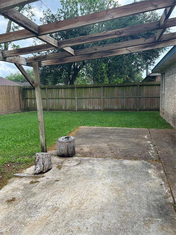 Patio area