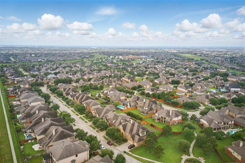 Overlooking the entire community