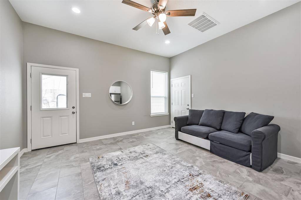 Spacious living area
