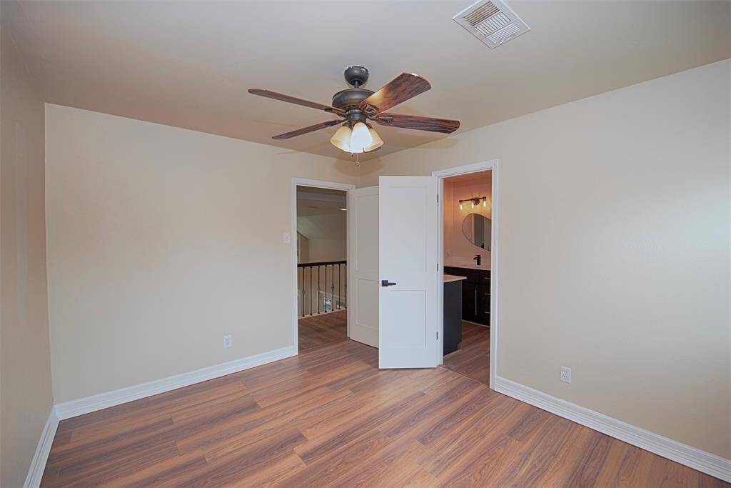 It too provides access the the upstairs bathroom.