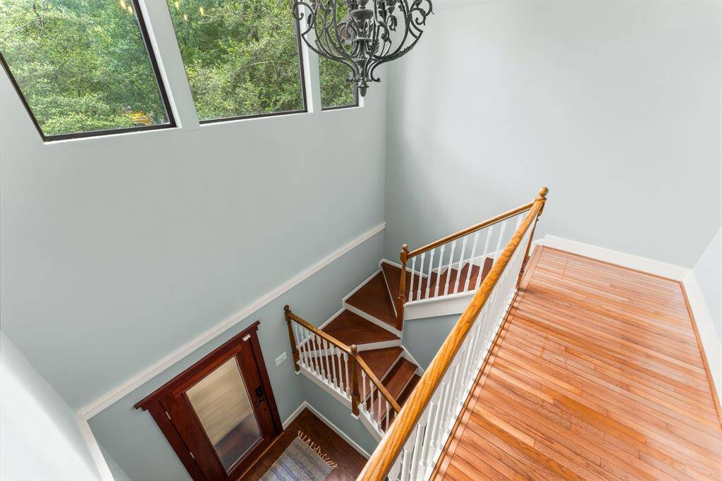 View from the upstairs overlook.