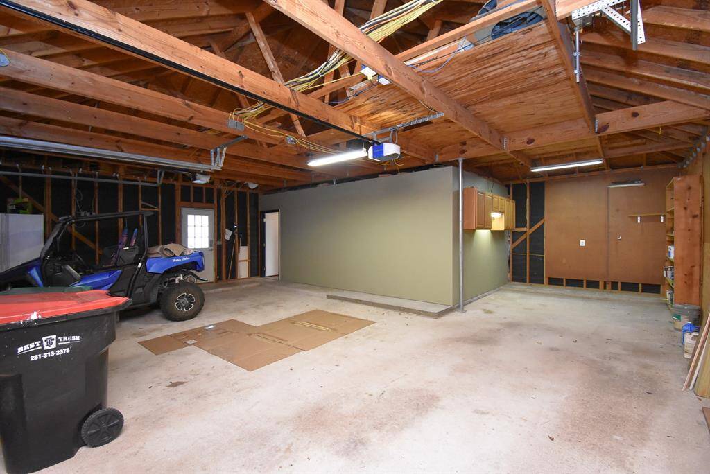 The garage offers many storage options and easily fits large vehicles! This home has everything you could possibly want and more!