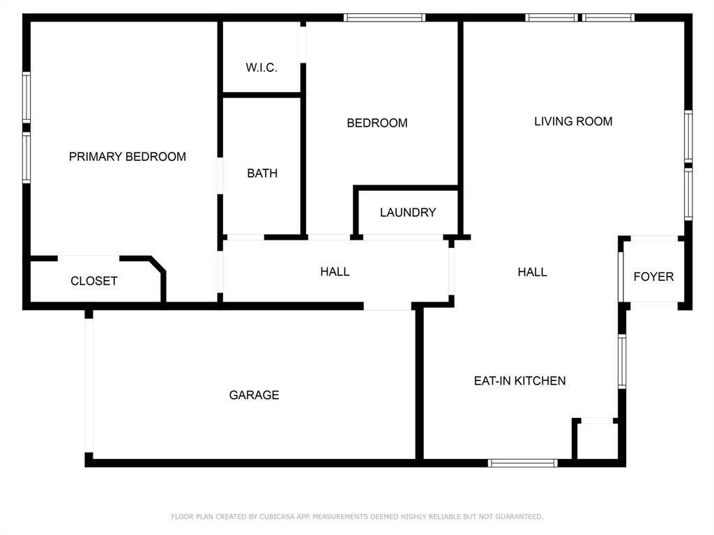 This floor plan drawing provides a clear layout of the home, offering an easy-to-understand view of the space and flow. It highlights the home's efficient design, showcasing the well-thought-out arrangement of rooms and features.