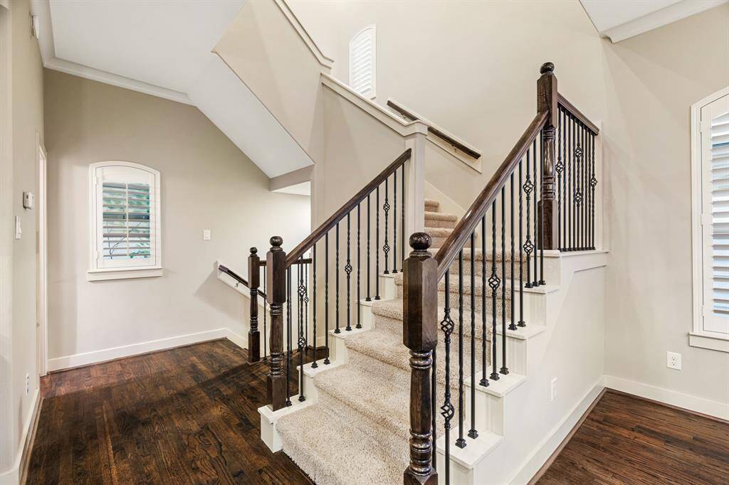 View of stairs.